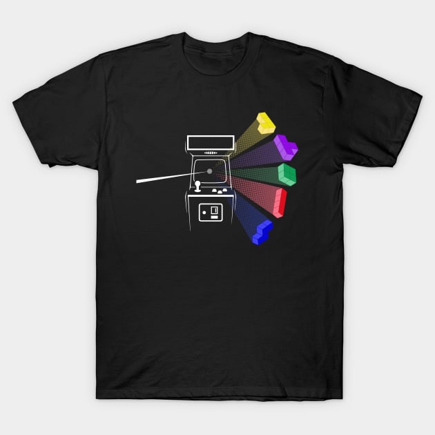 Tetris Floyd T-Shirt by GualdaTrazos